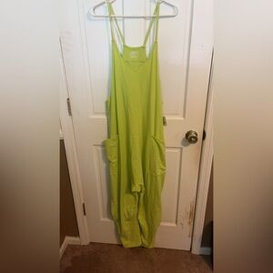 FREE PEOPLE HOT SHOT ONESIE NWT (afterglow)